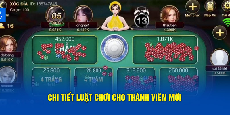 Chi tiết luật chơi cho thành viên mới